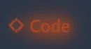 Code button with diamond icon
